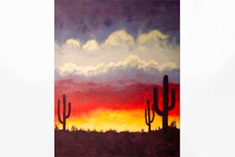 Paint Nite: Desert Sunset